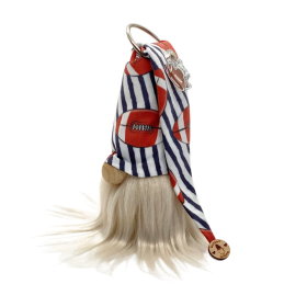 Plush Gnome (Color: White Stripes)