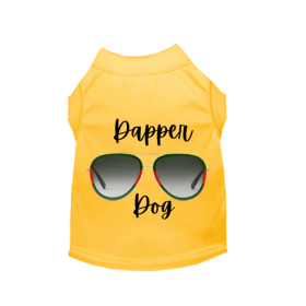 Designer Dapper Dog Tee (size: LargeColor)