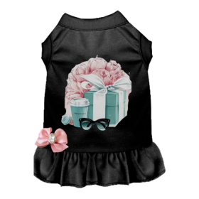 Springtime at Sniffany (Color: Black, size: medium)