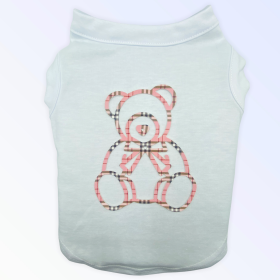Furberry Bear Tee (Color: White, size: large)